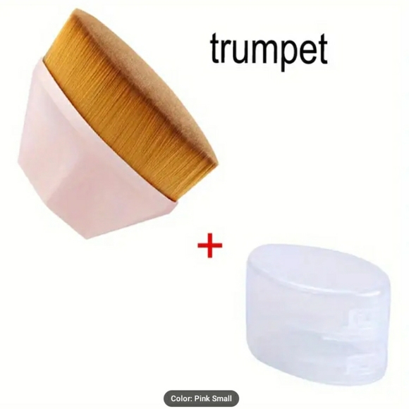 New Trendy Flawless Kabuki Makeup Brush Set - One of Each Size with Case - Picture 2 of 11